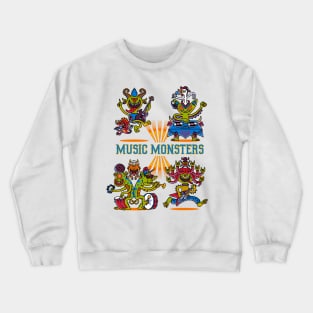 Music monsters Crewneck Sweatshirt